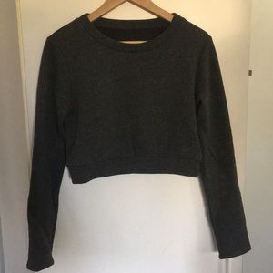 Alo yoga cropped sweatshirt